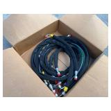 Hydraulic Hoses with Fittings in Assorted Sizes