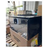 Buyers Products Black Powder Coated Steel Toolbox With Stainless Steel Latch