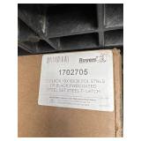 Buyers Products Black Powder Coated Steel Toolbox With Stainless Steel Latch