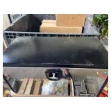 Buyers Products Black Powder Coated Steel Toolbox With Stainless Steel Latch