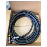 3 Short Hydraulic Hoses with Fittings