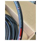 3 Hydraulic Hoses, .5Inch, 5000 PSI, Flame Resistant, Type B