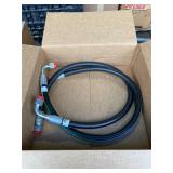 Two Hydraulic Hoses Assemblies
