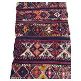 SR - Antique Turkish Handwoven Rug / Textile