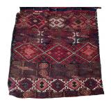 Antique Turkish Handwoven Saddle Bag