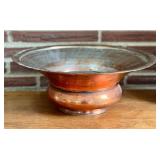SR - Vintage Turkish Copper Pitcher and Basin Set