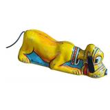 SR - Vintage 1939 Marx Walt Disney Pluto Tin Wind-Up Toy Dog