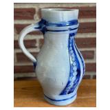 SR - Vintage German Westerwald Pottery Jug 1.5 Pint