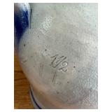 SR - Vintage German Westerwald Pottery Jug 1.5 Pint