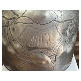 SR - Adelphi Silverplate Vintage 5-Piece Tea Set with Engraved Cherry Motif