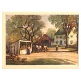 DR - Framed Print Lenox by H.C. Wolcott