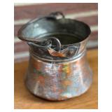SR - Vintage Copper Bucket with Handle