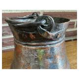 SR - Vintage Copper Bucket with Handle