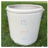 Red Wing 12 Gallon Stoneware Crock with Handles