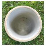 Vintage Red Wing Union Stoneware 8 Gallon Crock with Handles and Wing Logo