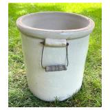 Vintage Red Wing Union Stoneware 8 Gallon Crock with Handles and Wing Logo