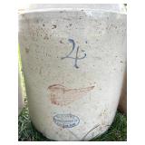 Set of 3 Red Wing Stoneware Crock Jugs 3, 4, and 5 Gallon Vintage