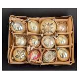 Assorted Vintage Glass Christmas Ornaments