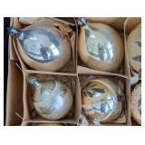 Assorted Vintage Glass Christmas Ornaments
