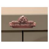 All Steel Two Door Metal Storage Cabinet