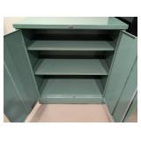 All Steel Two Door Metal Storage Cabinet