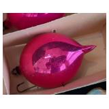 Assorted Vintage Glass and Plastic Christmas Ornaments