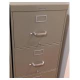 Pair of Steelcase Metal File Cabinets