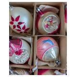 Vintage Glass Christmas Ornaments