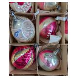 Vintage Glass Christmas Ornaments