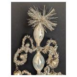 Small Vintage Tinsel Tree Topper