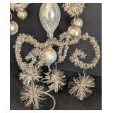 Small Vintage Tinsel Tree Topper