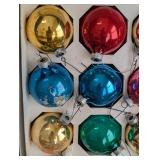Colorful Vintage Glass Christmas Ornaments