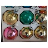 Colorful Vintage Glass Christmas Ornaments