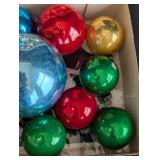 Colorful Vintage Glass Christmas Ornaments