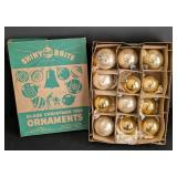 Vintage Shiny Brite Glass Ornaments