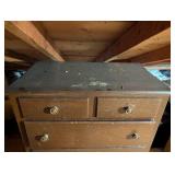 Vintage Painted Wood Dresser