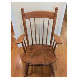 Vintage Maple Rocking Chair