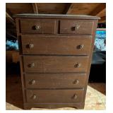 Vintage Painted Wood Dresser