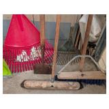 Assorted Shovels and Yard Tools