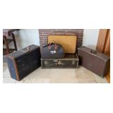 Assorted Vintage Luggage