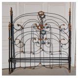 Beautiful Antique Iron Full Size Bed Frame
