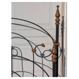 Beautiful Antique Iron Full Size Bed Frame