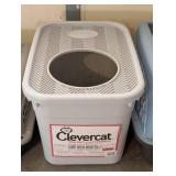Pair of Cat Carriers and Litter Box