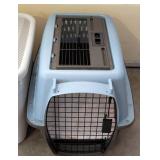 Pair of Cat Carriers and Litter Box
