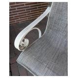 Pair of Patio Chairs and Ottoman