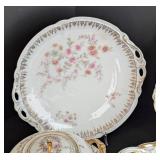 Assorted Vintage Painted Porcelain Dishes