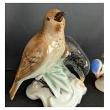 Vintage Ceramic Bird Figurines