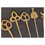 Turkish Brass Kabob Skewers