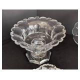 Vintage Cut/Pressed Crystal and Glass Servingware