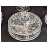 Vintage Cut/Pressed Crystal and Glass Servingware
